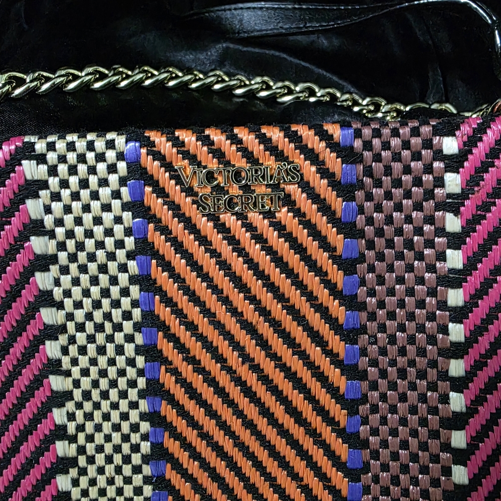 Victoria's Secret Vibrant Woven Shoulder Bag
